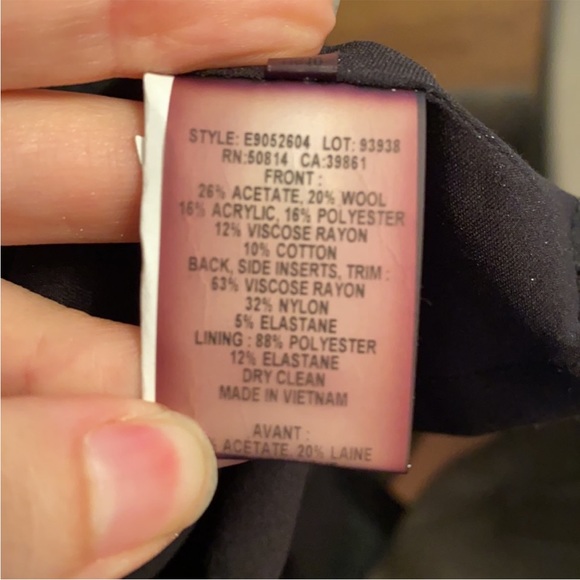 Elie Tahari Size 10 Flattering Stretch Dress - Picture 5 of 6